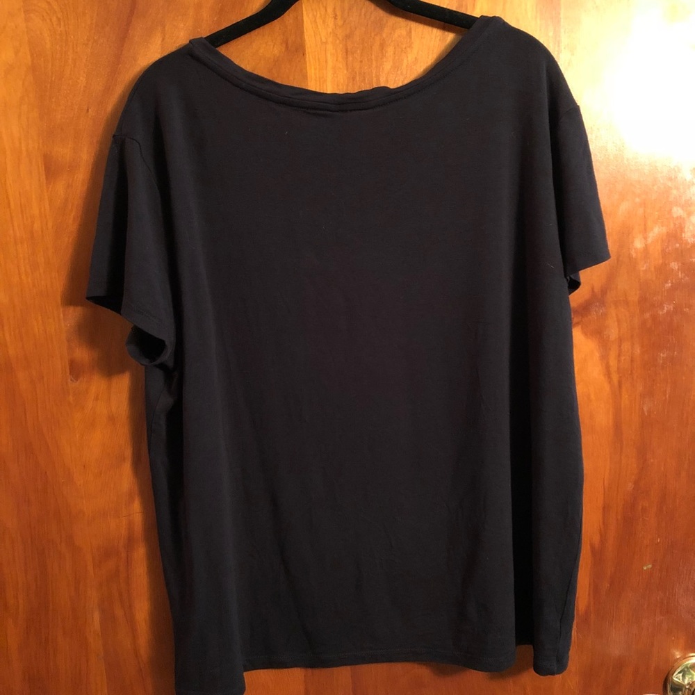 Basic black tee